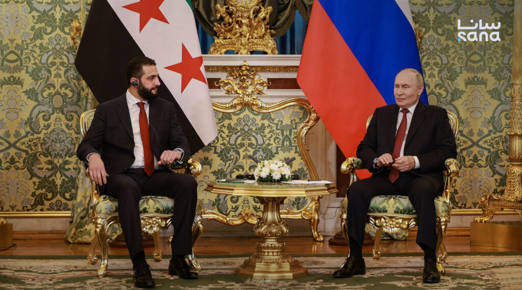 الشرع في روسيا : زيارة الضرورة