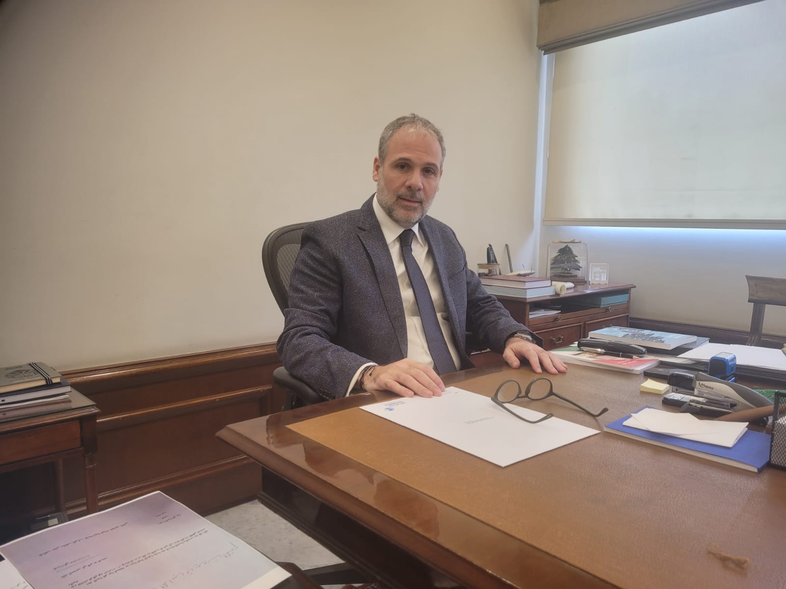 مرتينوس  لـ "كافيين دوت برس": هذا ما نقلناه من هموم نقابية لعون ولا لتعطيل مرفق القضاء السياديّ