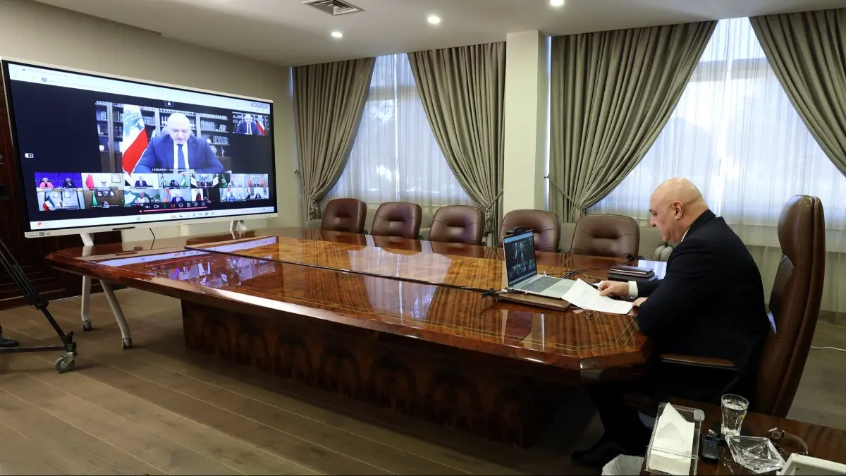 صورة توضيحية للمقال: عون  يهاجم حزب الله : شعاراته مضللة واطلاق الصواريخ فخّ مكشوف للبنان